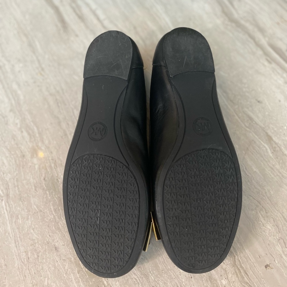 MICHAEL Michael Kors Navy Flats with Bow - Picture 7 of 14
